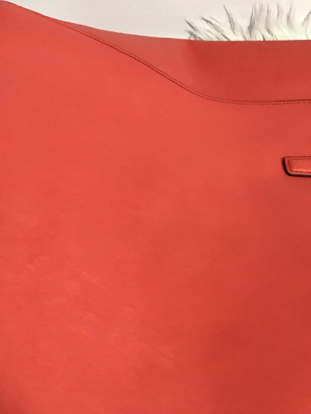 Coach Madison  Saffiano leather Tote Handbag Light Coral EUC